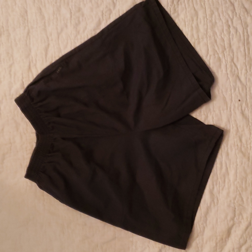 Navy high waist shorts